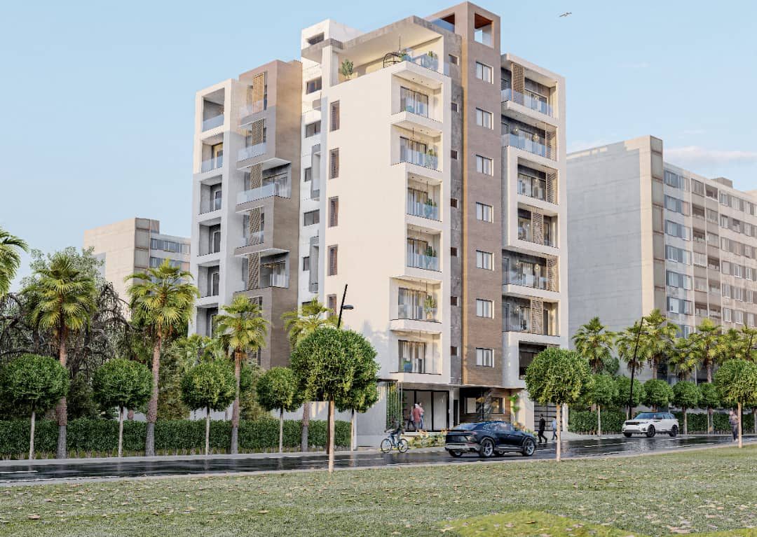 Aerocity Beach — vue chantier
