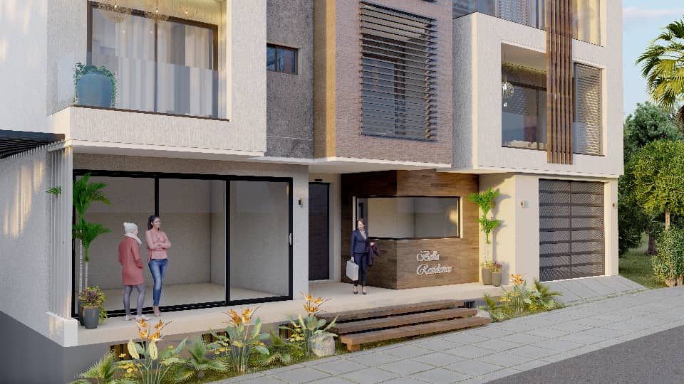 Aerocity Beach — vue chantier