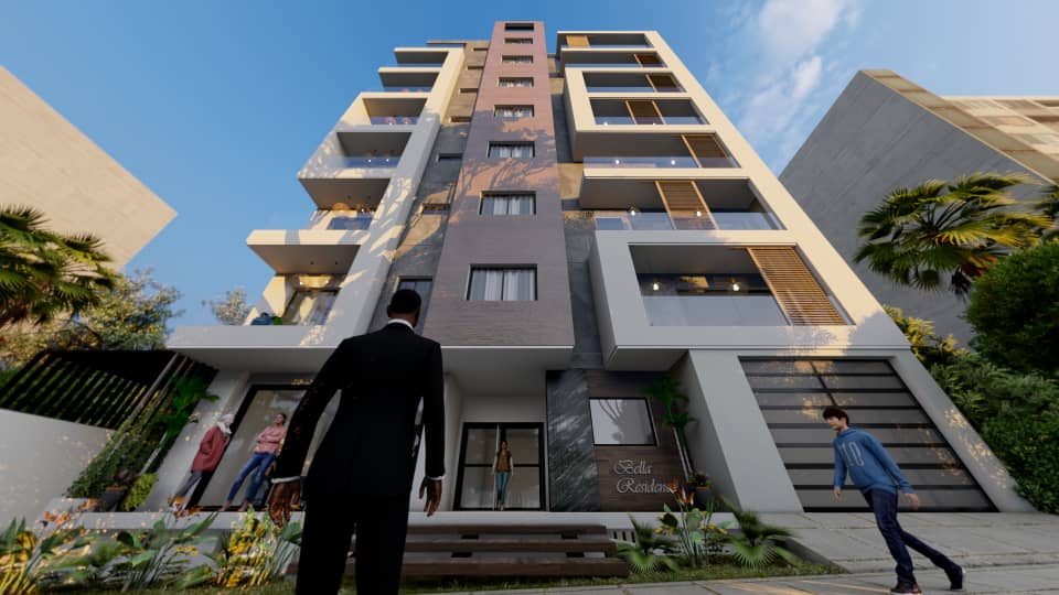 Aerocity Beach — vue chantier