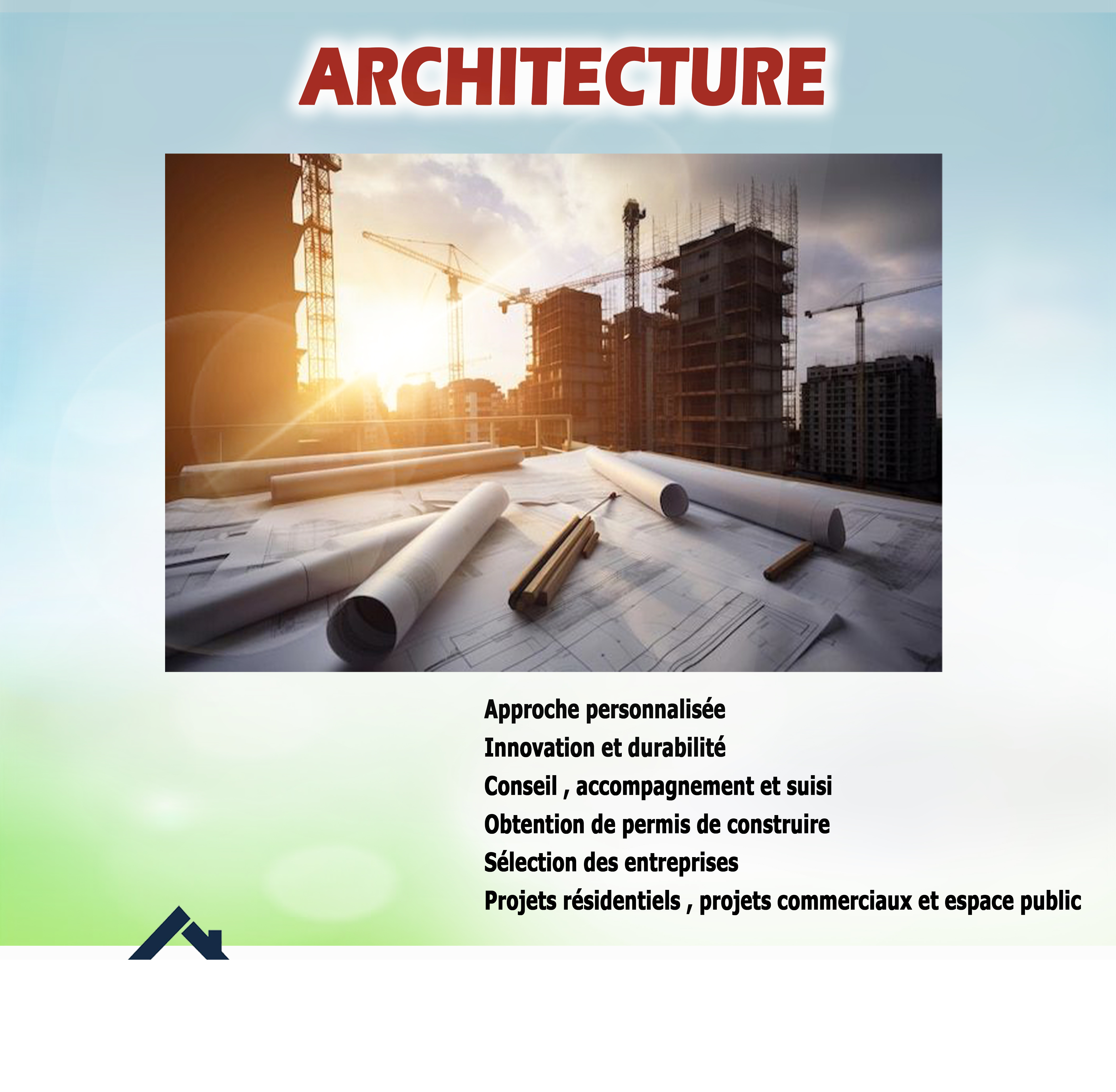 Architecture — conception et plans techniques